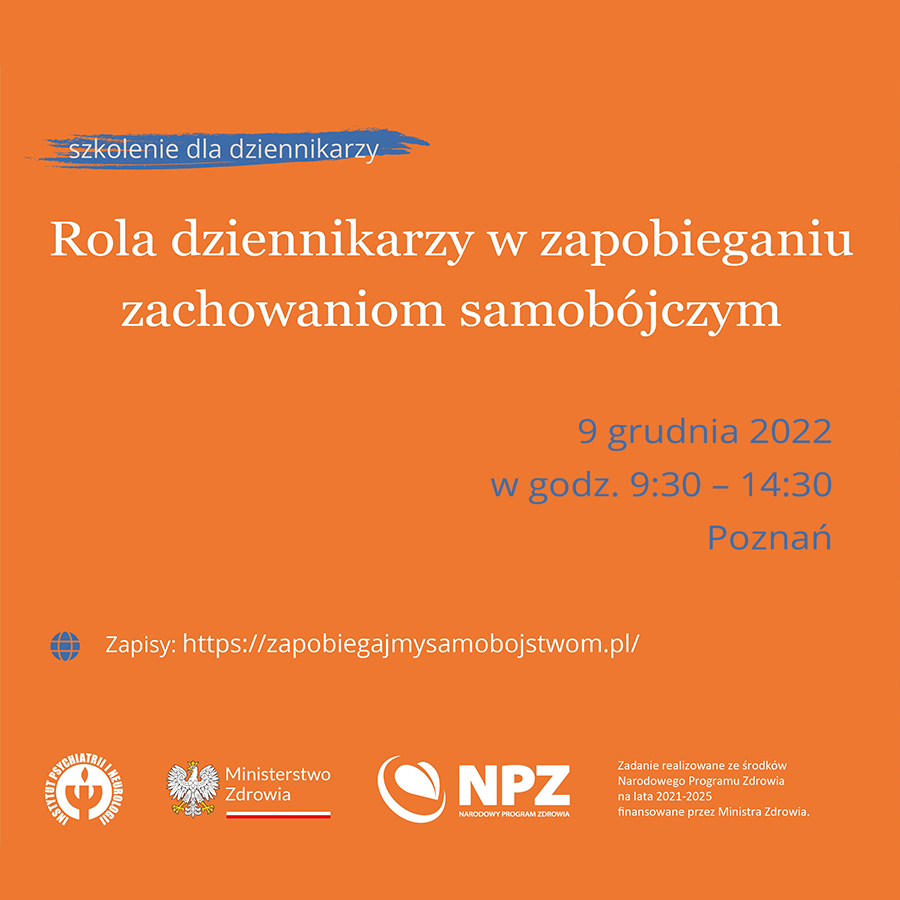 9 grudnia 2022 Poznań, 9:30-14:30 Szkolenie - Adam Czabański